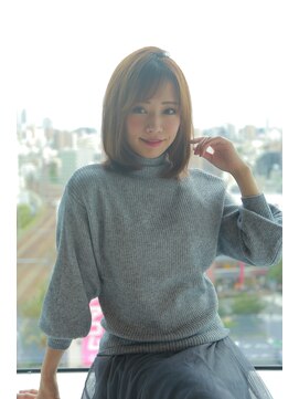 サイン ヘア イノベーション(sign HAIR INNOVATION) 大人可愛い、色気、小顔カットひし形シルエット【錦糸町】