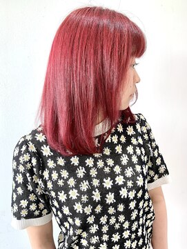 フォーク FOLK 【FOLK】ピンク ヴァイオレット 艶髪 ピラミンゴ 透明感♪