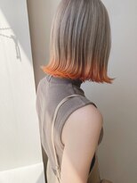 スティル ヘアアンドアイラッシュ(STILL hair&eyelash) 【STILLが叶える・・】オレンジ裾カラー