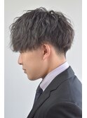 【就活、就職、新社会人】スーツ姿もイケメンにマッシュツイスパ