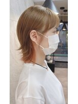 ドゥマン(Demain)&nbsp;似合わせカットくびれヘアアースカラー小顔カットインナーカラー