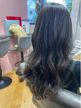 カームバイリコ 学芸大学(calm by liko) 美髪/大人かわいい/こなれミディ/サンドベージュ[学芸大学]