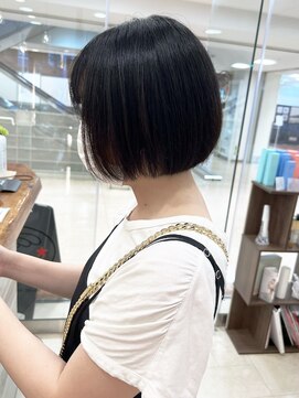 モリオ フロム ロンドン サッポロファクトリー店(morio FROM LONDON) 【morio】札幌ボブ　丸みのあるコンパクトぱつっとボブ