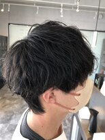 リトバイプティパ(Lit by petit-pas)&nbsp;＊マッシュウルフ×波巻きスパイラルでオシャレカッコいいヘア＊