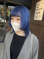 カフェアンドヘアサロン リバーブ(cafe&hair salon re:verb) BLUE☆
