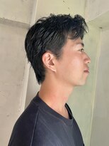 アンリ(Henri)&nbsp;[オカダケント]ナチュラルセンターパートベリーショートヘア