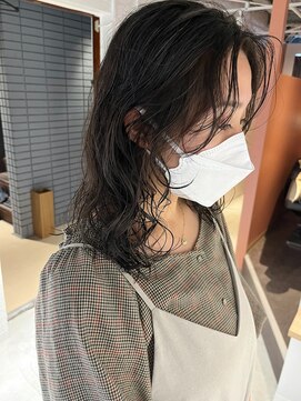 コフィー バイ メルト 吉祥寺(cofy by melt) 【三ツ井純】レイヤーカット レイヤーパーマ ウルフパーマ