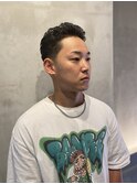 ナチュラルオールバックパーマE