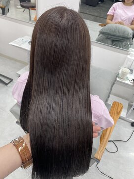 グラム 岡崎北店(gram) 美髪_艶カラー_トリートメント_ほんのりパープル