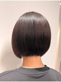 丸みショートボブ