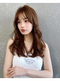 レイヤーカット/オリーブベージュ/髪質改善/顔周り/新潟万代