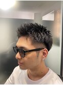スパイキーショート[錦糸町/理容室/メンズ/フェード/パーマ]