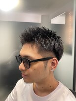 スカイシープレイス 錦糸町&nbsp;スパイキーショート[錦糸町/理容室/メンズ/フェード/パーマ]