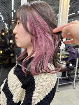 キラ 原宿(KILLA) #イヤリングカラー#インナーカラー#ダブルカラー#レイヤー#小出