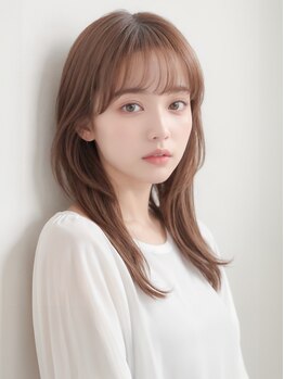 アルバ(ALBA)の写真/【あなただけの専属スタイリストが担当】カット+オーガニックカラー¥6550で美髪に♪銀座OL御用達☆[銀座]