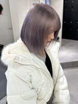 ベレーザ 渋谷(BELEZA)&nbsp;11372髪質改善ラベンダーパープル艶髪ラベンダーミルクティー