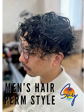 スカイ(SKY) ツイスパ/波巻き/眉毛/バーバー/ニュアンスパーマ/ブリーチ