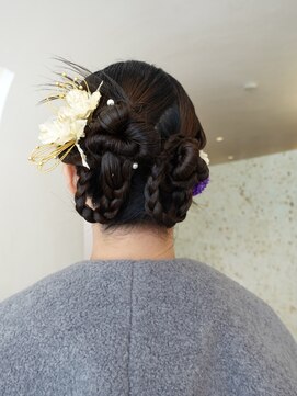 ユルクメゾンシティ 名古屋(JURK MAISON CITY) 【ami style】お呼ばれアレンジ かちもりヘア