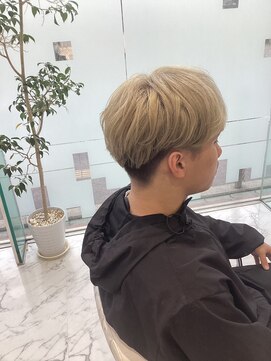 ハーツヘアーズ 五日市店(HEARTS hair's) マッシュイエローベージュ