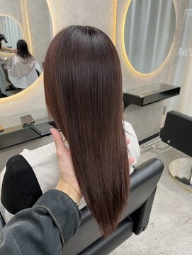 ルノン(LUNON) メルティカラーフェミニンロング似合わせカット