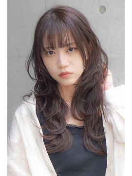 クシュ 本川越店(kusyu...) ブルーカラーワインレッドお団子ヘアチェリーレッド刈り上げボブ