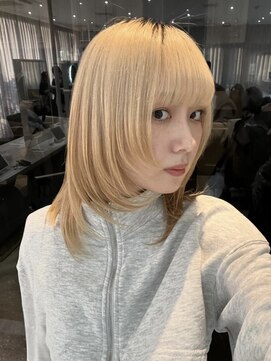 ジーナ 福岡天神(Zina) 韓国風ハッシュカット/レイヤーウルフ/天神大名