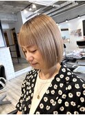 ボブ×オン眉