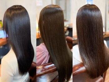 スローネ(THRONE)の写真/髪質改善専門店だからできるストレートの相談メニュー導入◎[髪質改善/縮毛矯正/酸性ストレート]