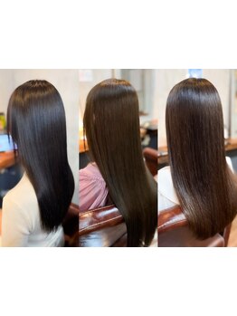 髪質改善専門店だからできるストレートの相談メニュー導入◎[髪質改善/縮毛矯正/酸性ストレート]