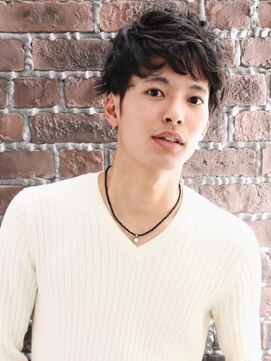 ヴィント(Vint.) メンズの無造作パーマスタイル