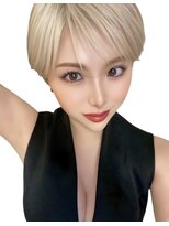 グラス 春吉1号店(glass)&nbsp;ハイトーン/ミルクティー/ブリーチカラー/ブリーチ/韓国カラー