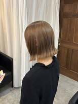 スイート ヘアデザイン(Suite HAIR DESIGN)&nbsp;パツっと可愛い ！ ハイトーンボブ