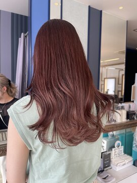 コワファースト 大分(COIFF1RST) ピンクベージュカラー