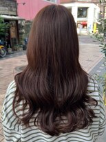 エミュ 天文館店(eMu)&nbsp;“くすみ×艶”で魅せるブラウン×パープルカラー