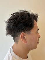 ニコラ(NICOLA) ツーブロック×スパイラルパーマ