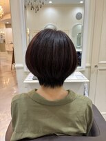 サロンドウィズ 本店 本八幡(Salon de With)&nbsp;丸みショートボブ
