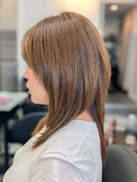 ヘアデザイニング ズーム 飯田橋店(hairdesigning Zoom) ロングレイヤー