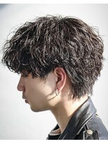 アストラ(ASTRA)&nbsp;MEN’S HAIR/サーフカール/刈り上げセンターパート