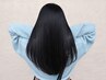 【梅雨対策◎縮毛矯正】カット+sins髪質改善酸性ストレート+トリートメント