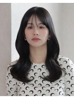 ミーク(meak)&nbsp;顔まわりレイヤー／縮毛矯正/透明感力ラー／堀江/レイヤーカット