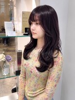 ロックワークオレンジ 西中島店(ROCK WORK ORANGE)&nbsp;ダークラベンダー/顔周りレイヤー