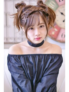 メイズ(MAZE) ツインメッシーバン＋編みこみ【メイズ東中野・鍛原志行】