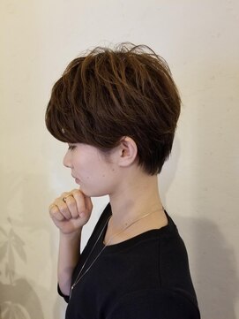 ルチカ(Luccica) 【Luccica】ショートマッシュ×アッシュベージュ