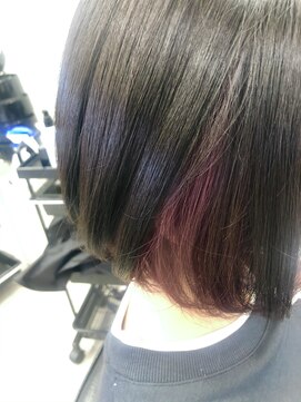 フレンズ 平岡店(friend's) 【札幌平岡　デザインカラー(インナーカラー)】　五十嵐美穂