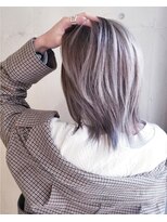 パープル(purple) ミルクティーハイライトグレージュ