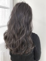 リノショアーズ 日本大通り店(RINOSHORES)&nbsp;【ハイライト＋ワンカラー】重めロング/ミルクティーグレージュ