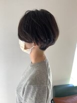 シャルムバイルーチェココ(CHARME by Lu'ce coco) カジュアルショートボブ【フルバング/似合わせカット】