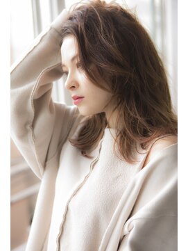 ミエル ヘア 新宿(miel hair) 〈mielhair新宿〉無造作　セミディ　　TOKIO