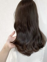 プラグ バイ ネオリーブ(plug by neolive)&nbsp;大人ガーリー/チョコレート×髪質改善 [髪質改善/縮毛矯正]韓国T