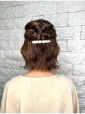 結婚式ヘアアレンジ